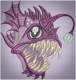 Angler Fish 6.52 X 6.16 (165.6mm X 156.5mm)
