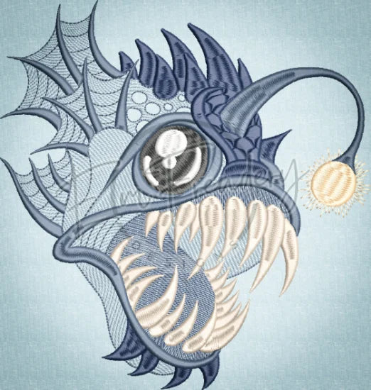 Angler Fish 8.20 X 7.78 (208.3mm X 197.6mm)