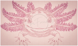 Axolotl 5.84 X 9.85 (148.3mm X 250.2mm)