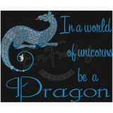 Be A Dragon - G-Rated 5.05 X 6.17