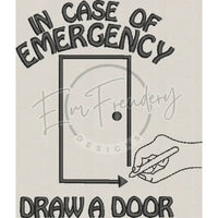 Beetlejuice Emergency Door