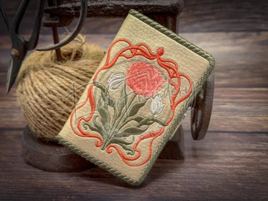 Bi-Fold Zip Wallet - Art Nouveau