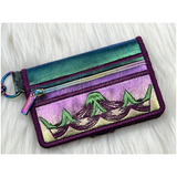 Bi-Fold Zip Wallet - Carousel