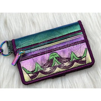 Bi-Fold Zip Wallet - Carousel