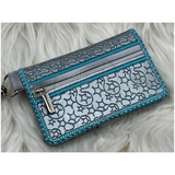 Bi-Fold Zip Wallet - Celestial