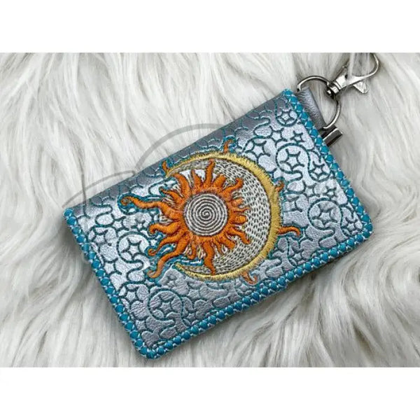 Bi-Fold Zip Wallet - Celestial