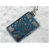 Bi-Fold Zip Wallet - Celtic Knot