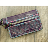 Bi-Fold Zip Wallet - Celtic Tree
