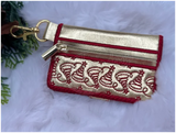 Bi-Fold Zip Wallet - Christmas Tree