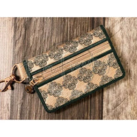 Bi-Fold Zip Wallet - Claddagh