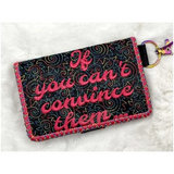 Bi-Fold Zip Wallet - Confuse Them
