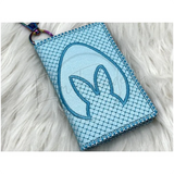 Bi-Fold Zip Wallet - Easter Bunny