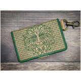 Bi-Fold Zip Wallet - Green Man