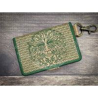 Bi-Fold Zip Wallet - Green Man