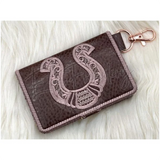 Bi-Fold Zip Wallet - Horseshoe