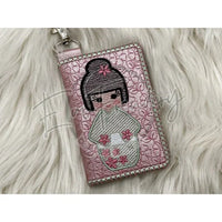 Bi-Fold Zip Wallet - Kokeshi