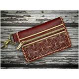 Bi-Fold Zip Wallet - Lucky Cat