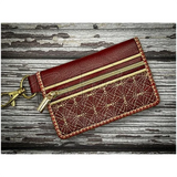 Bi-Fold Zip Wallet - Lucky Cat