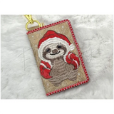 Bi-Fold Zip Wallet - Merry Sloth