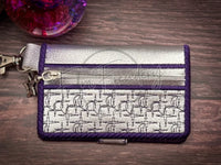 Bi-Fold Zip Wallet - Moon Phases