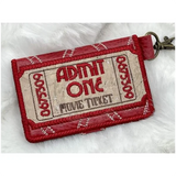 Bi-Fold Zip Wallet - Movies