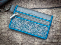 Bi-Fold Zip Wallet - Native American Pattern