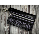 Bi-Fold Zip Wallet - Nevermore