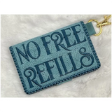 Bi-Fold Zip Wallet - No Free Refills