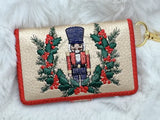 Bi-Fold Zip Wallet - Nutcracker