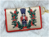 Bi-Fold Zip Wallet - Nutcracker