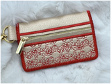 Bi-Fold Zip Wallet - Nutcracker