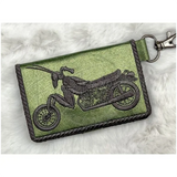 Bi-Fold Zip Wallet - Preying Bike