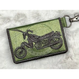 Bi-Fold Zip Wallet - Preying Bike