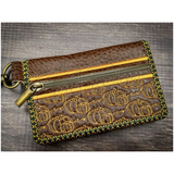 Bi-Fold Zip Wallet - Punkinccino