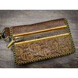 Bi-Fold Zip Wallet - Punkinccino