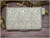 Bi-Fold Zip Wallet - Scrollwork