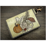 Bi-Fold Zip Wallet - Shrooms