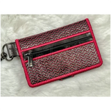 Bi-Fold Zip Wallet - Skeleheart