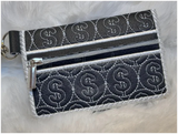 Bi-Fold Zip Wallet - Straight Outta’ Money