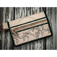 Bi-Fold Zip Wallet - Yggdrasil