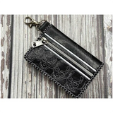 Bi-Fold Zipper Wallet - Biker