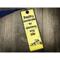 Bookmark - Reality Sucks