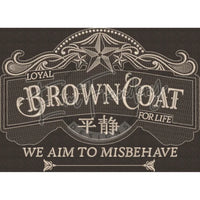 Browncoat 10.02 X 13.88