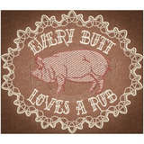 Butt Rub 4.93 X 5.68