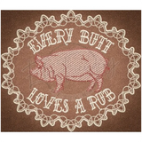 Butt Rub 4.93 X 5.68