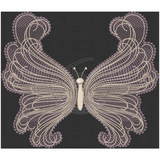 Butterfly 7.39 X 8.54