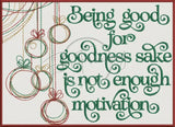 Christmas Motivation 5.05 X 6.99 (128.3mm X 177.5mm)