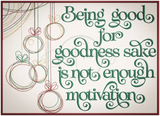 Christmas Motivation 7.69 X 10.64 (195.3mm X 270.3mm)