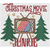 Christmas Movie Junkie 4.94 X 5.61