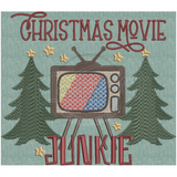 Christmas Movie Junkie 7.67 X 8.72